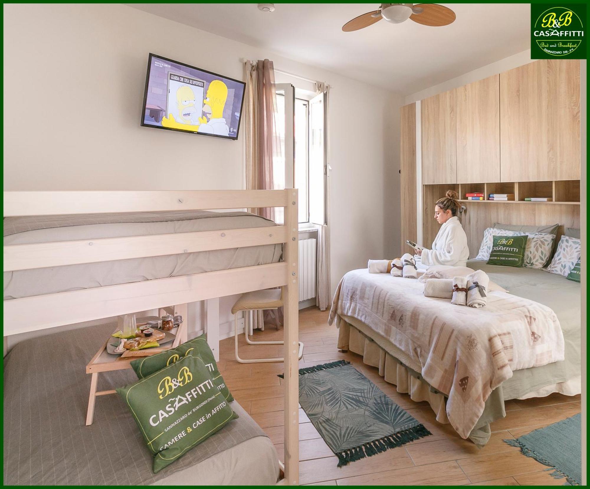 B&B Casaffitti Sannazzaro de' Burgondi ภายนอก รูปภาพ